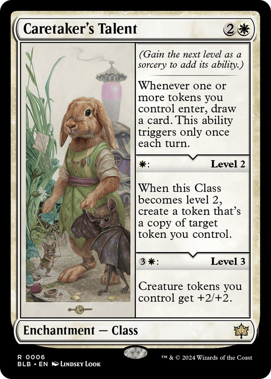 Caretaker's Talent (BLB-006) (Foil)