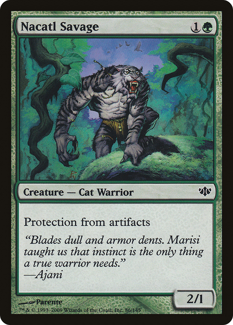 Nacatl Savage (CON-086) (Foil)