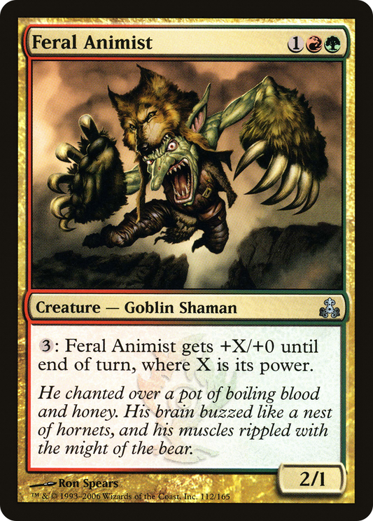 Feral Animist (GPT-112) (Foil)