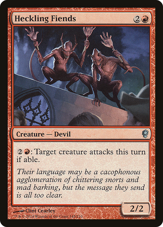 Heckling Fiends (CNS-145)