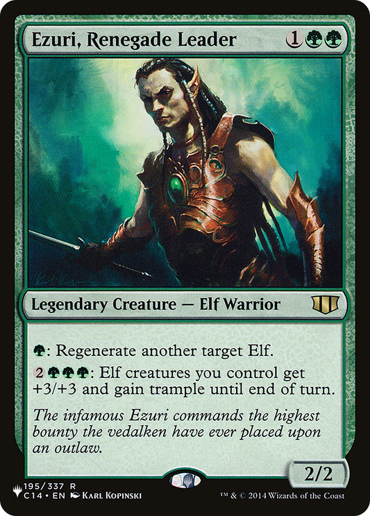 Ezuri, Renegade Leader (LIST-C14-195)
