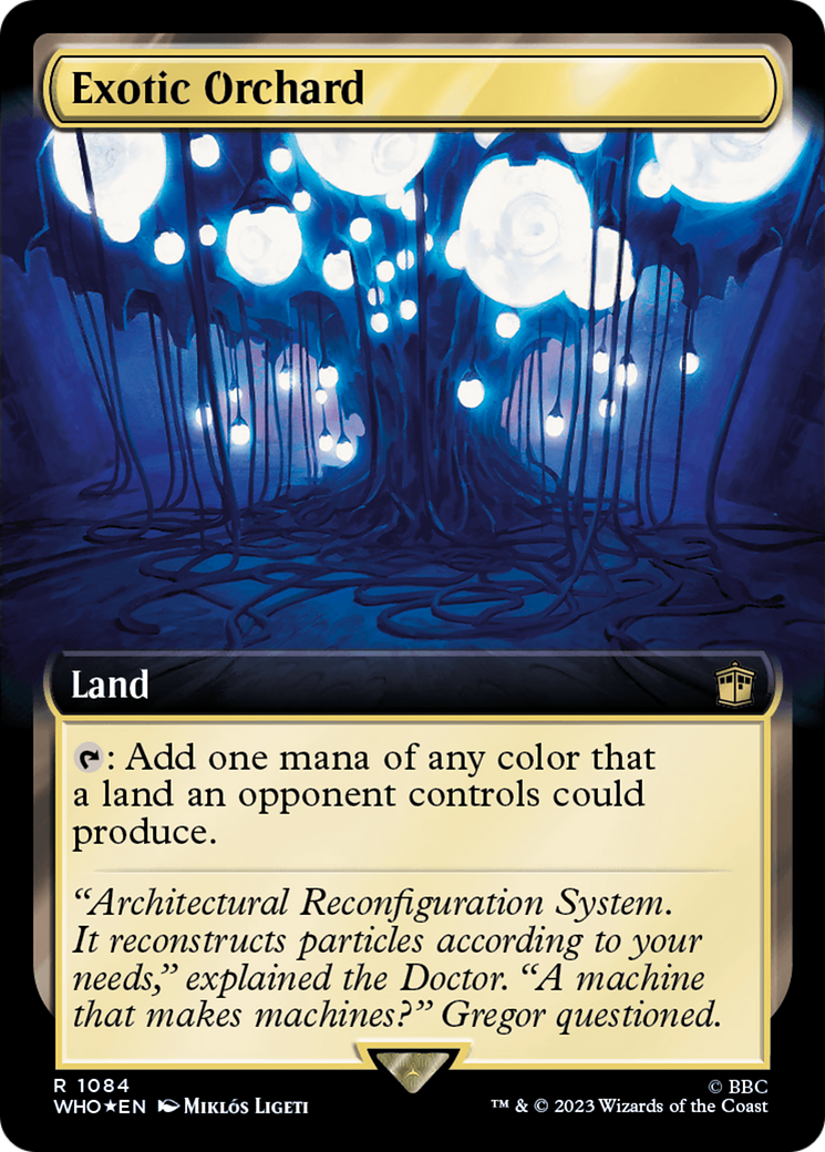 Exotic Orchard (WHO-1084) (Extended Art) (Surge Foil)