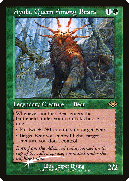 Ayula, Queen Among Bears (MH1-019) (Foil)