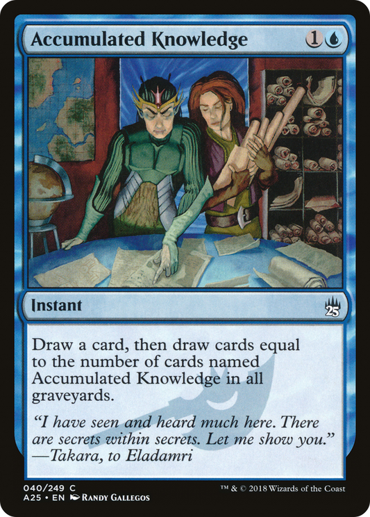 Accumulated Knowledge (A25-040) (Foil)