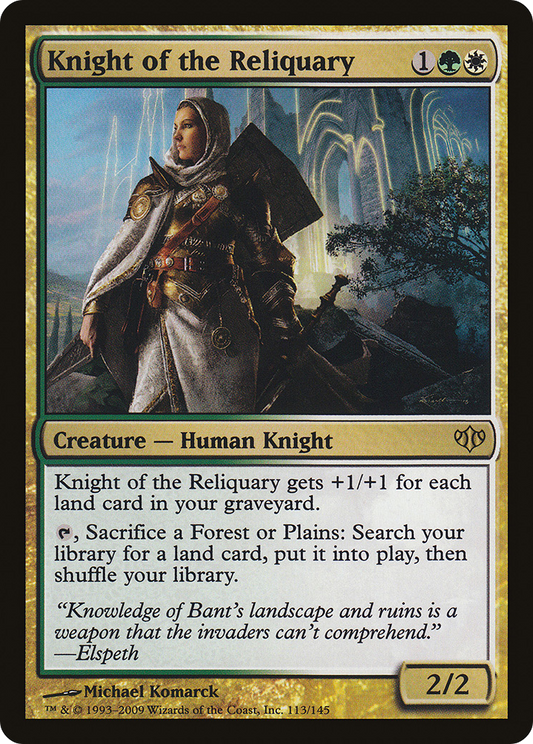 Knight of the Reliquary (CON-113) (Foil)