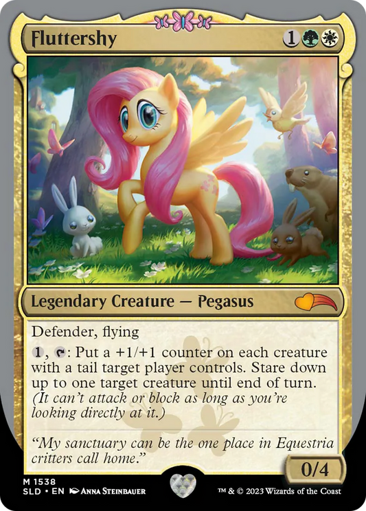 Fluttershy (SLD-1538) (Foil)
