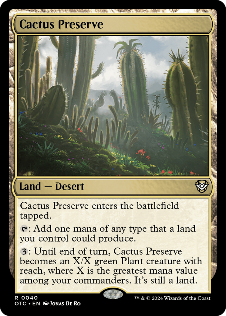 Cactus Preserve (OTC-040)