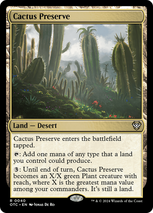 Cactus Preserve (OTC-040)