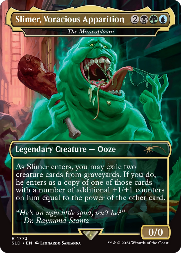 Slimer, Voracious Apparition / The Mimeoplasm (SLD-1773) (Borderless)