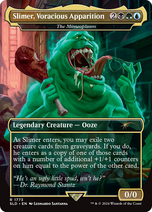 Slimer, Voracious Apparition / The Mimeoplasm (SLD-1773) (Borderless)