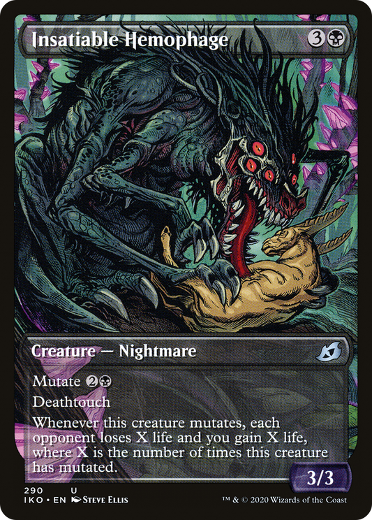 Insatiable Hemophage (IKO-290) (Showcase) (Foil)