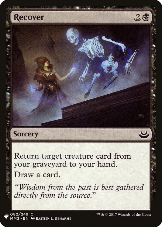 Recover (LIST-MM3-82)