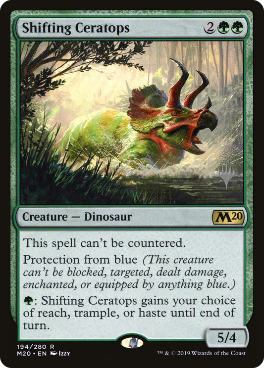 Shifting Ceratops (PPM20-194P) (Foil)