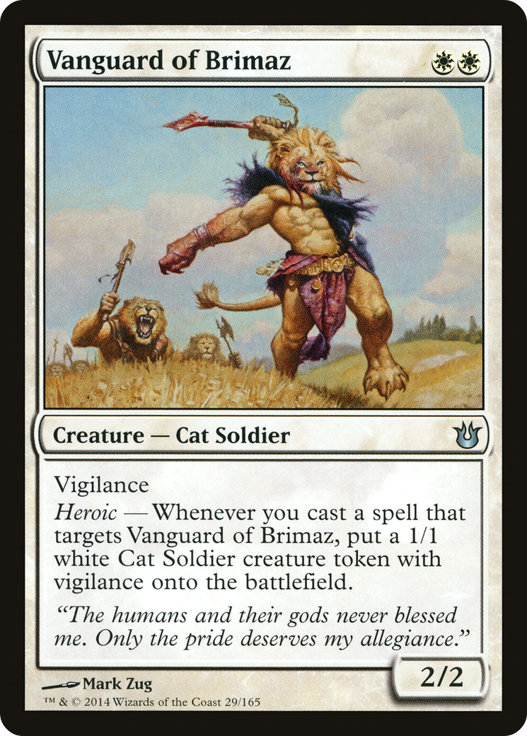 Vanguard of Brimaz (BNG-029) (Foil)