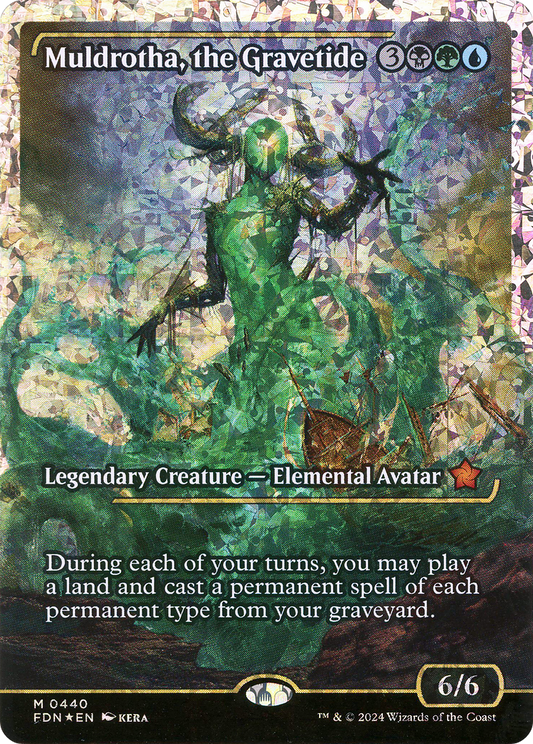 Muldrotha, the Gravetide (FDN-440) (Showcase) (Fracture Foil)