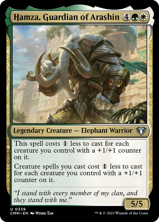 Hamza, Guardian of Arashin (CMM-339) (Foil)