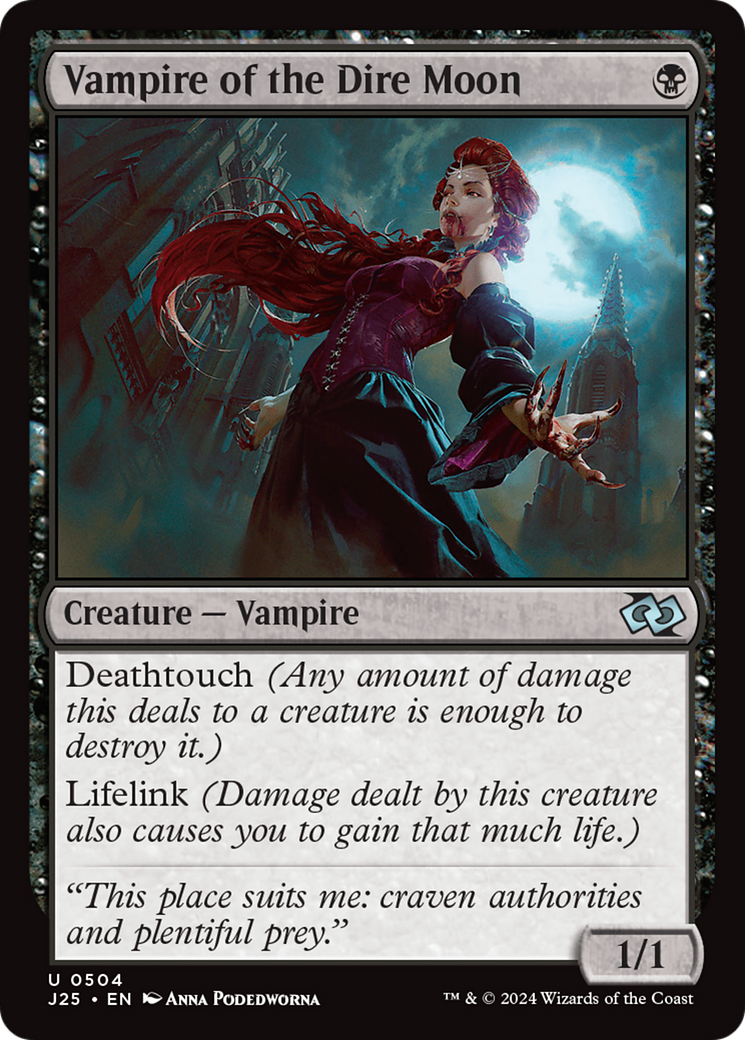 Vampire of the Dire Moon (J25-504)