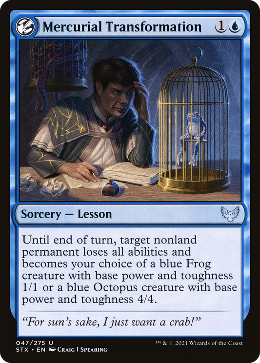 Mercurial Transformation (STX-047) (Foil)