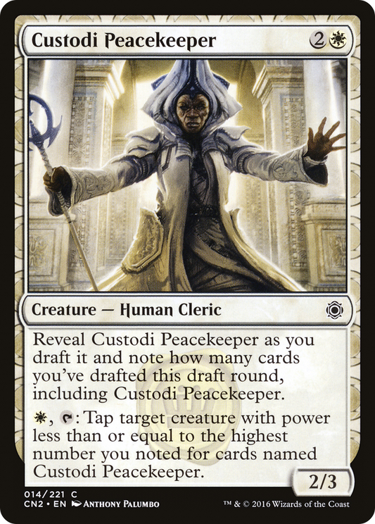 Custodi Peacekeeper (CN2-014) (Foil)