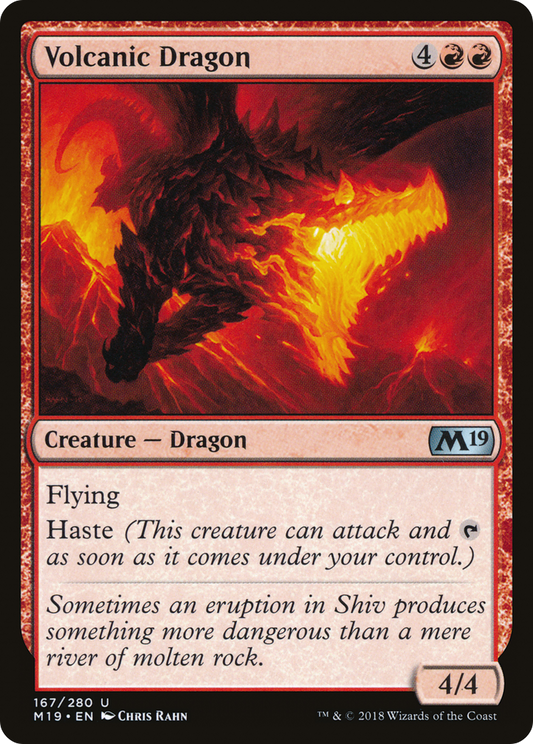 Volcanic Dragon (M19-167) (Foil)