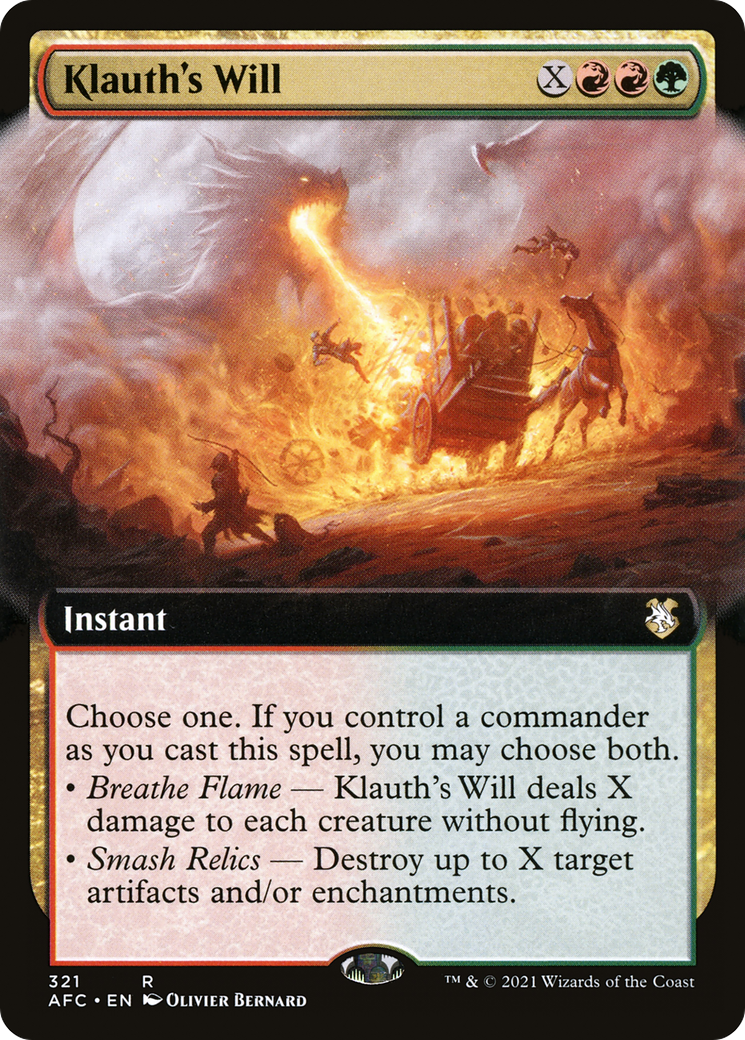 Klauth's Will (AFC-321) (Extended Art)