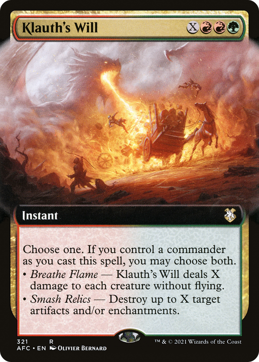 Klauth's Will (AFC-321) (Extended Art)