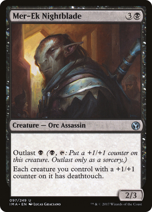 Mer-Ek Nightblade (IMA-097) (Foil)