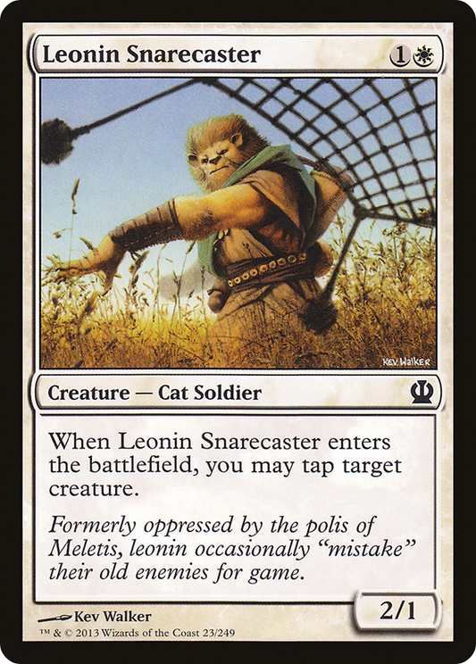 Leonin Snarecaster (THS-023) (Foil)