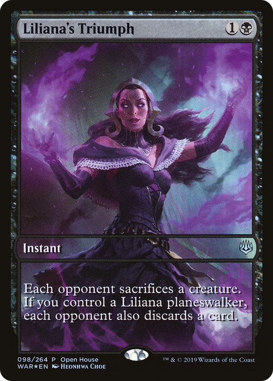 Liliana's Triumph (OHP-098) (Foil)
