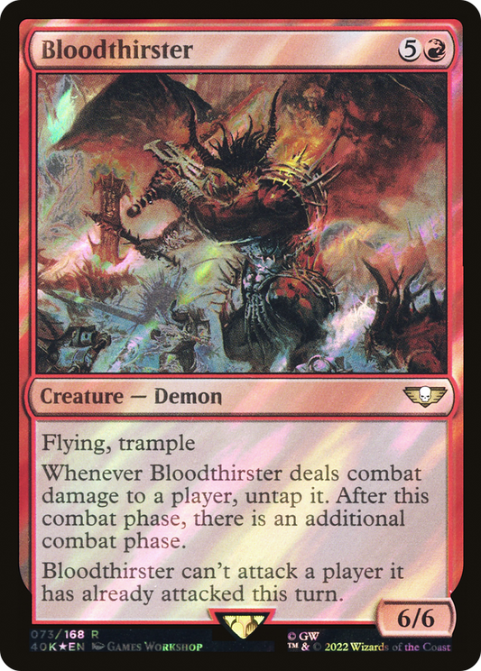 Bloodthirster (40K-73★) (Surge Foil)