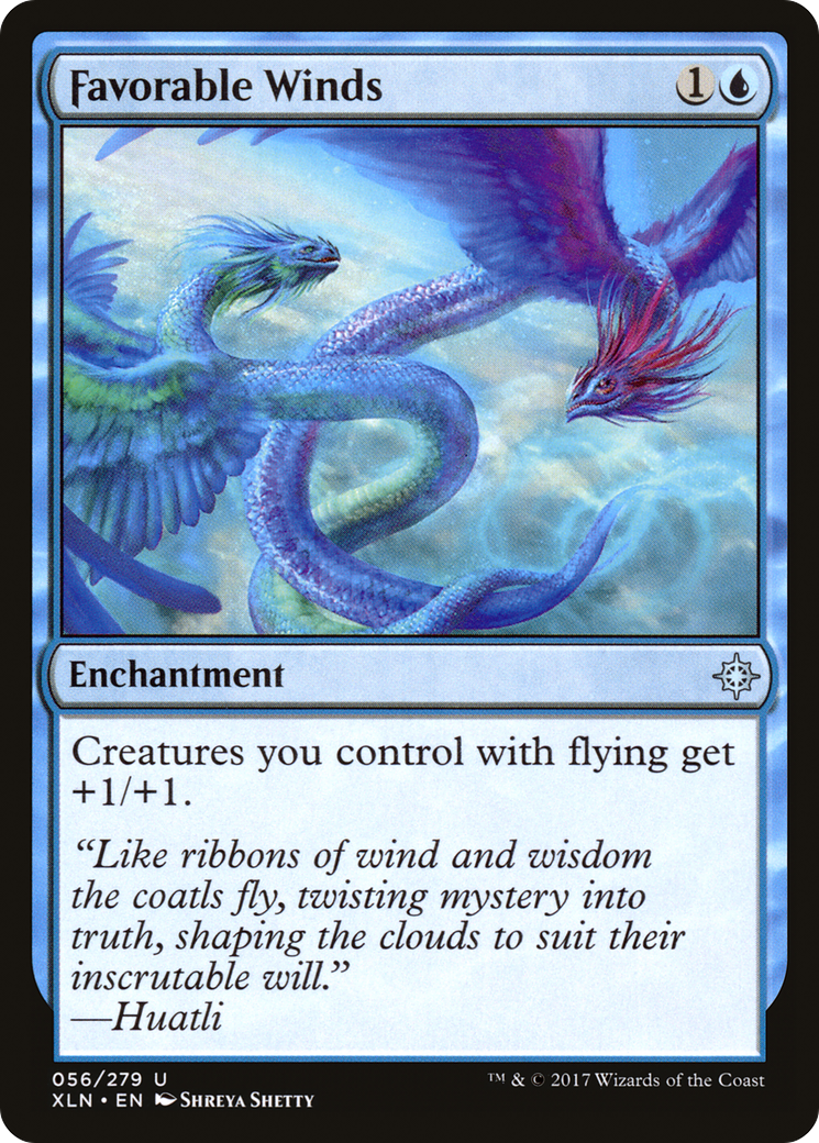 Favorable Winds (XLN-056) (Foil)