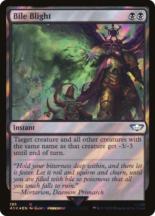 Bile Blight (40K-195★) (Surge Foil)