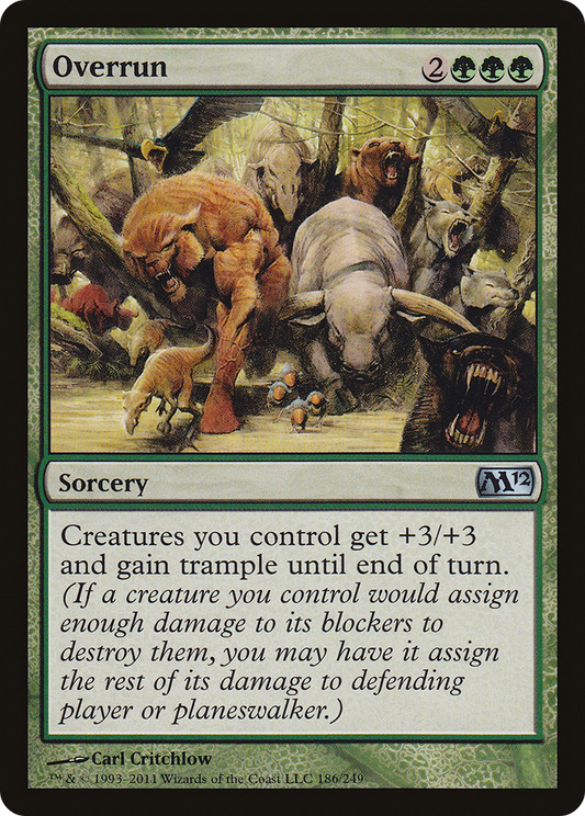 Overrun (M12-186) (Foil)