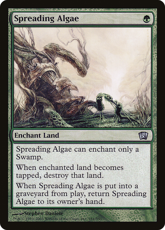Spreading Algae (8ED-281★) (Foil)