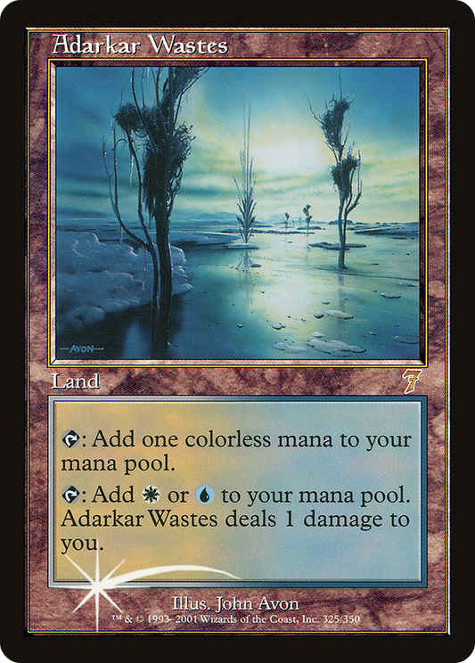 Adarkar Wastes (7ED-325★) (Foil)