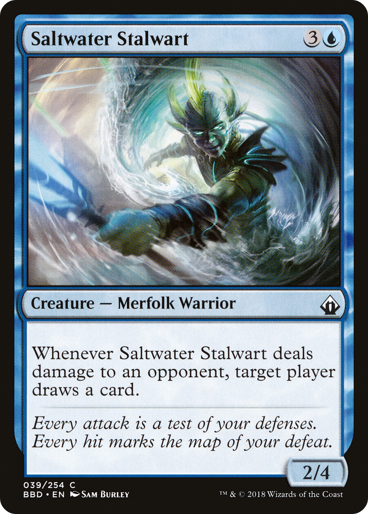 Saltwater Stalwart (BBD-039) (Foil)