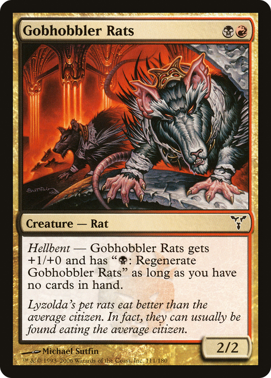 Gobhobbler Rats (DIS-111) (Foil)