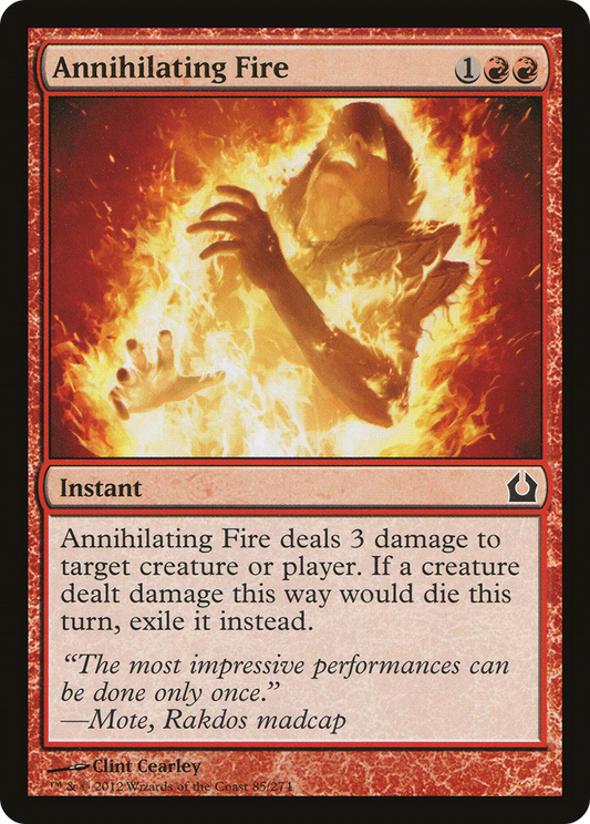 Annihilating Fire (RTR-085) (Foil)