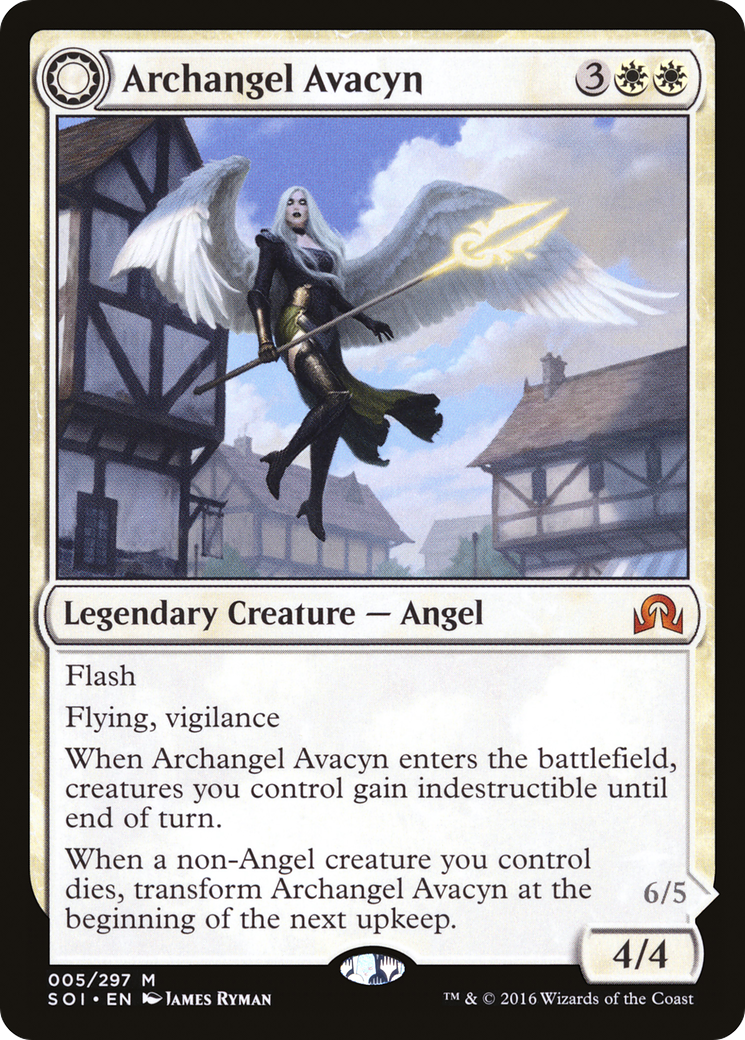 Archangel Avacyn // Avacyn, the Purifier (SOI-005)
