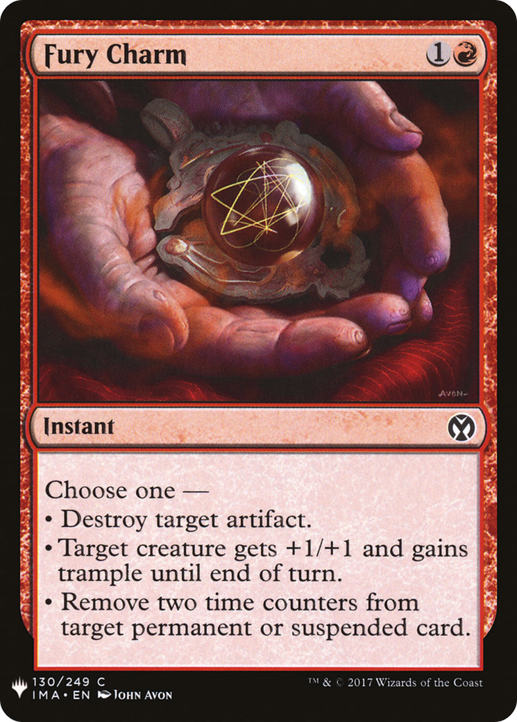 Fury Charm (LIST-IMA-130)