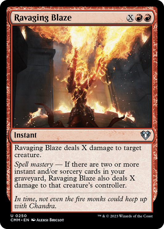 Ravaging Blaze (CMM-250)