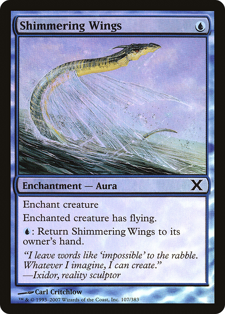 Shimmering Wings (10E-107★) (Foil)