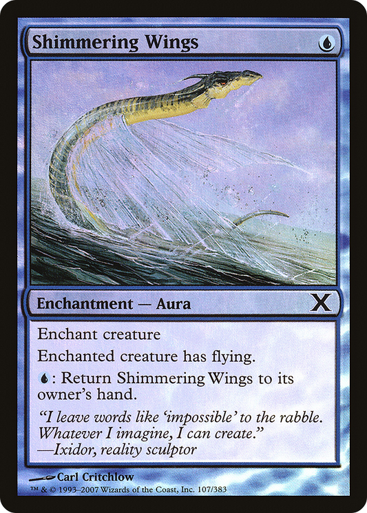 Shimmering Wings (10E-107★) (Foil)