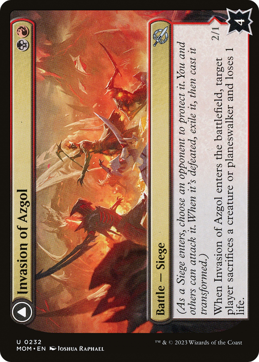 Invasion of Azgol // Ashen Reaper (MOM-232)
