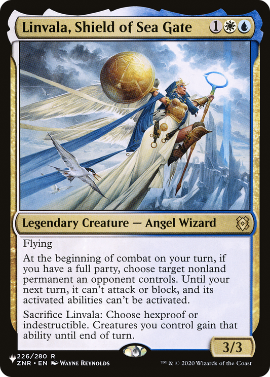 Linvala, Shield of Sea Gate (LIST-ZNR-226)