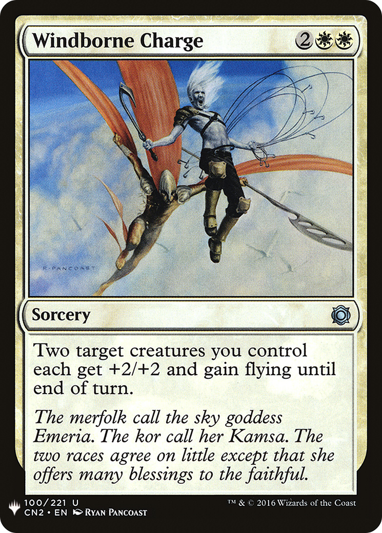 Windborne Charge (LIST-CN2-100)