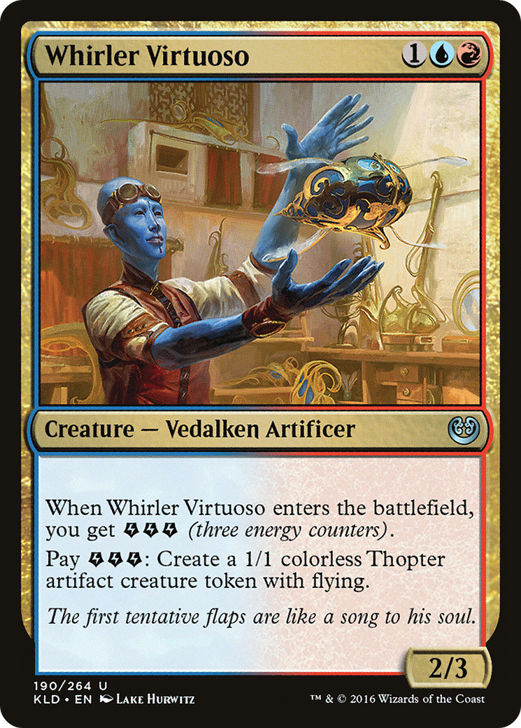 Whirler Virtuoso (KLD-190) (Foil)