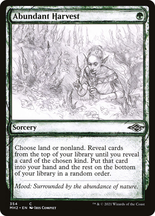 Abundant Harvest (MH2-354) (Showcase) (Foil)