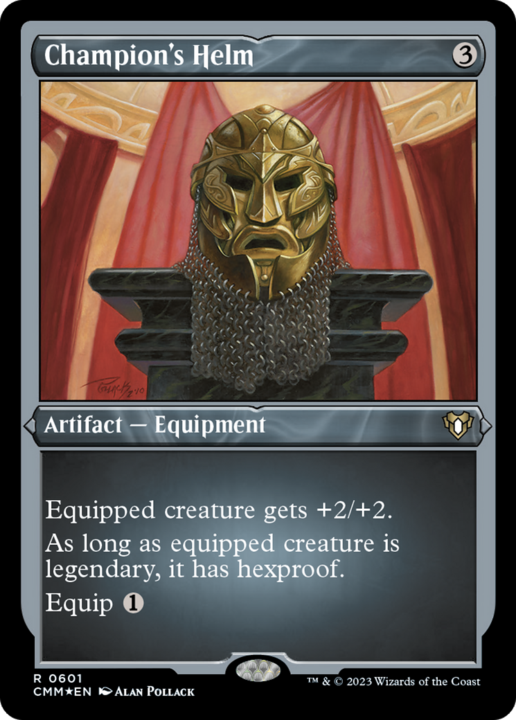 Champion's Helm (CMM-601) (Etched Foil)
