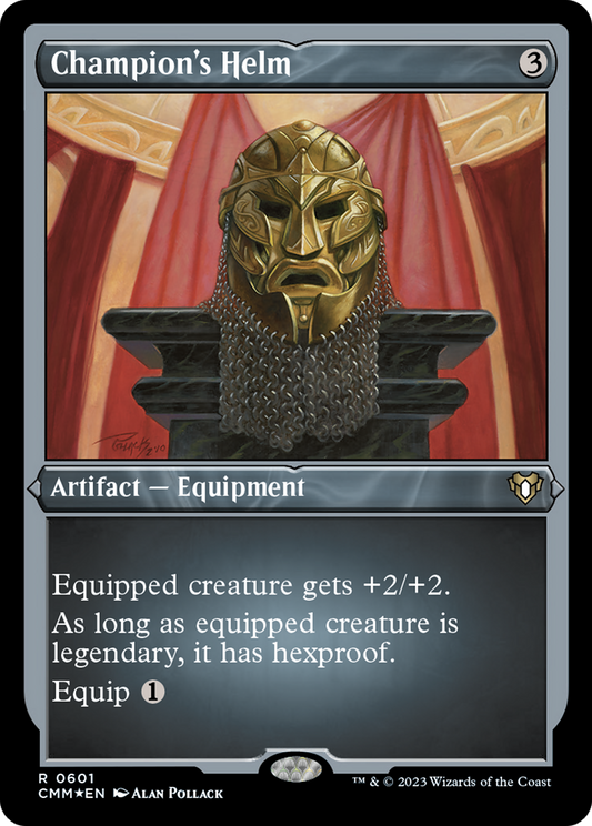 Champion's Helm (CMM-601) (Etched Foil)